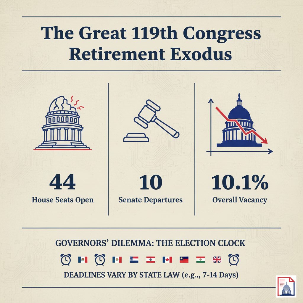 The Great 119th Congress Retirement Exodus