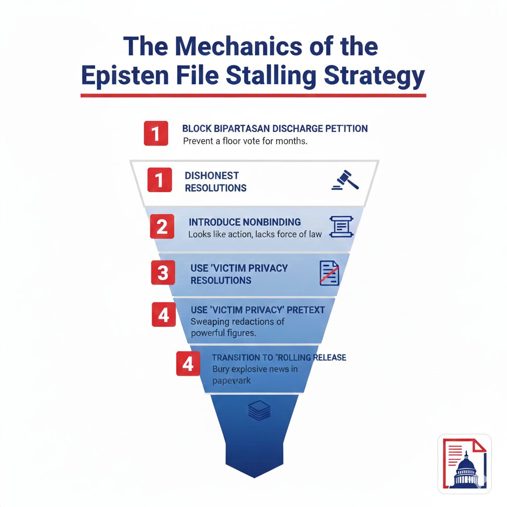 Epstein Coverup infographic