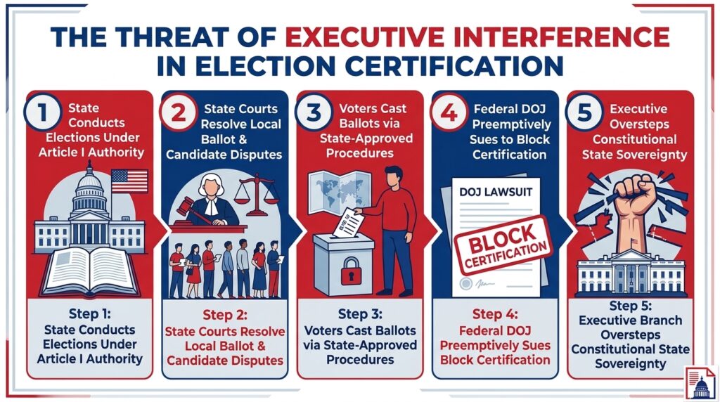 The Threat of Executive Interference in Election Certification